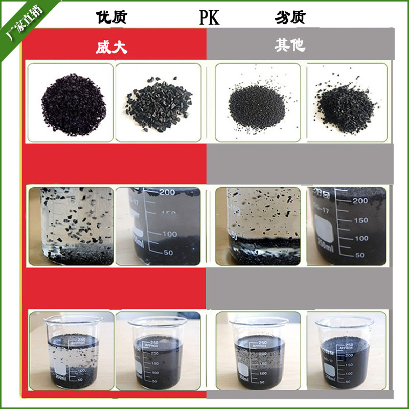 顆粒活性炭生產廠家-威大水處理